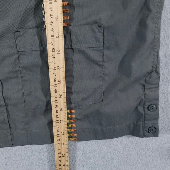 Howler Bros Guayabera Hermanos Shirt Mens M Western Vent Embroidered Casual - Picture 8 of 8